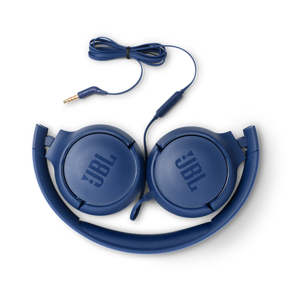 JBL Tune 500 (Vezetékes fejhallgató), Kék