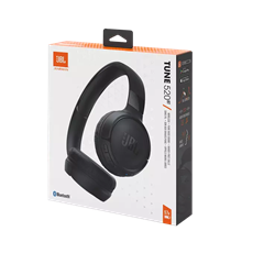 JBL Tune 520BT (vezeték nélküli fejhallgató), Fekete