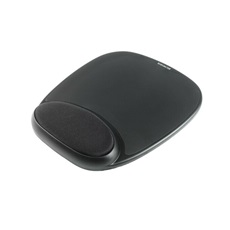 KENSINGTON Egéralátét csuklótámasszal (Comfort Gel Mouse Pad — Black)
