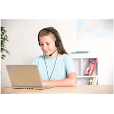 KENSINGTONK 97601WW Fejhallgató mikrofonnal (Classic USB-A Headset with Mic)
