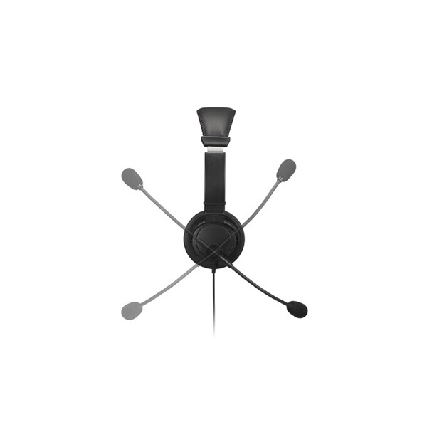 KENSINGTON Fejhallgató mikrofonnal (HiFi Headphones with Mic and Volume Control Buttons 3.5mm)