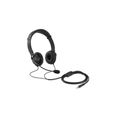KENSINGTON Fejhallgató mikrofonnal (HiFi Headphones with Mic and Volume Control Buttons 3.5mm)