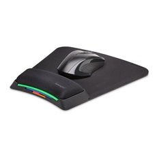 KENSINGTON Egérpad csuklótámasszal (SmartFit® Height Adjustable Mouse Pad with Wrist Support, Black)