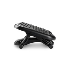 KENSINGTON Lábtartó (SoleMassage Height and Tilt Adjustable Foot Rest with Stimulating Surface, Black)