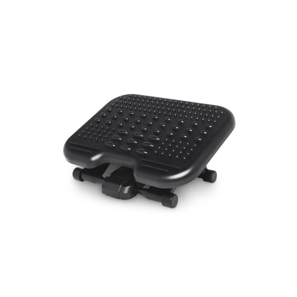 KENSINGTON Lábtartó (SoleMassage Height and Tilt Adjustable Foot Rest with Stimulating Surface, Black)