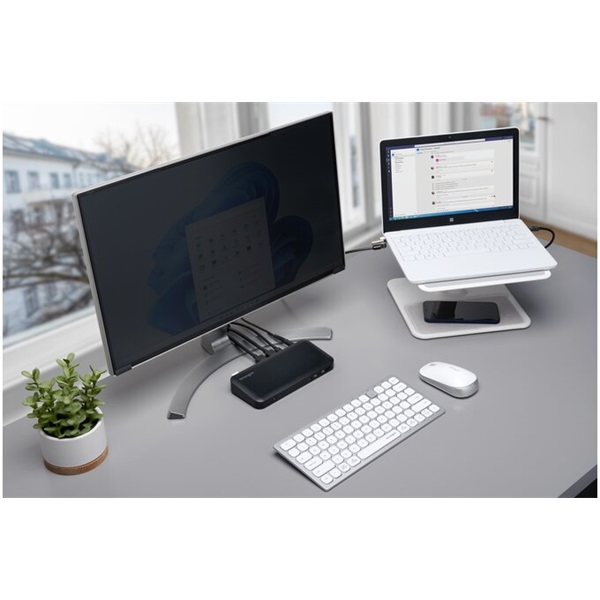 KENSINGTON Monitorszűrő, betekintésvédelem, mágneses, 27" monitorhoz, levehető, matt/fényes, "MagPro"