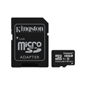 KINGSTON Memóriakártya MicroSDHC 16GB Industrial Temp C10 UHS-I + Adapter