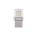 KINGSTON Pendrive 32GB, DT MicroDuo 3C USB 3.1 + Type-C (100/15)