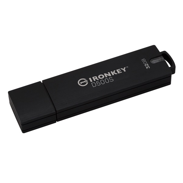 KINGSTON Pendrive 32GB, IronKey D500S AES-256 FIPS 140-3 Lvl 3