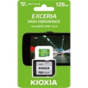 KIOXIA Mem&#243;riak&#225;rtya MicroSDXC 128GB Exceria High Endurance CL10 UHS-I U3 + Adapter (TOSHIBA)