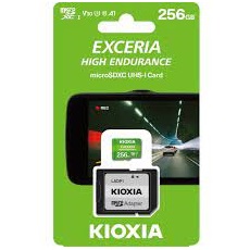 KIOXIA Memóriakártya MicroSDXC 256GB Exceria High Endurance CL10 UHS-I U3 + Adapter (TOSHIBA)