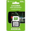 KIOXIA Mem&#243;riak&#225;rtya MicroSDXC 256GB Exceria High Endurance CL10 UHS-I U3 + Adapter (TOSHIBA)