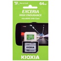 KIOXIA Mem&#243;riak&#225;rtya MicroSDXC 64GB Exceria High Endurance CL10 UHS-I U3 + Adapter (TOSHIBA)