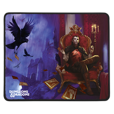 KONIX - DUNGEONS & DRAGONS "Curse Of Strah" Gaming Egérpad 49x49x270mm, Fekete-Piros