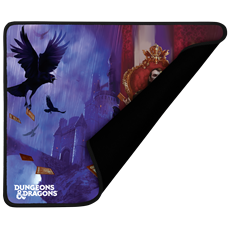 KONIX - DUNGEONS & DRAGONS "Curse Of Strah" Gaming Egérpad 49x49x270mm, Fekete-Piros