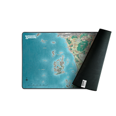 KONIX - DUNGEONS & DRAGONS "Faerun" Gaming Egérpad 800x460mm, Mintás