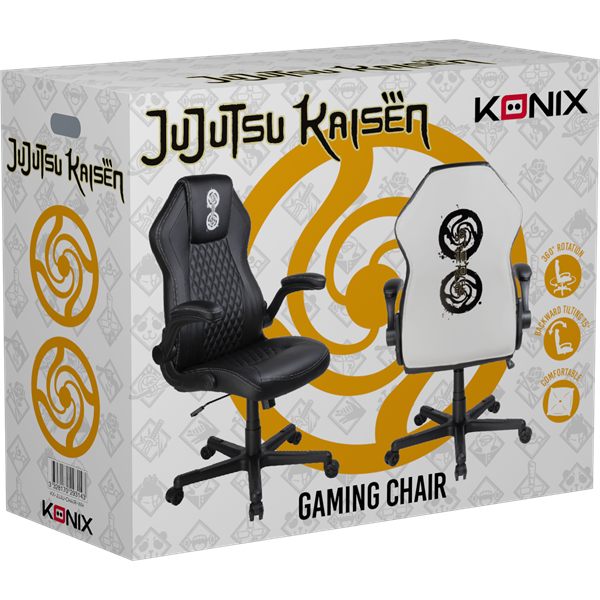 KONIX - JUJUTSU KAISEN Gaming szék, Fekete