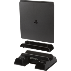 KONIX - MYTHICS PS4 Konzol hűtő + Töltő állomás + Játék tartó, Fekete