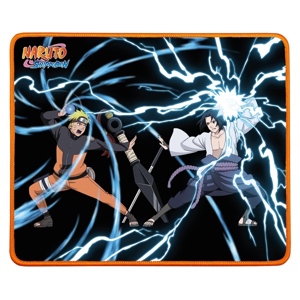 KONIX - NARUTO "Naruto VS Sasuke" Gaming Egérpad 320x270mm, Mintás