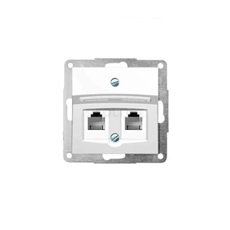 LEGRAND Program Mosaic LCS2 RJ45 aljzat Cat 5e UTP, 1 modul, fehér