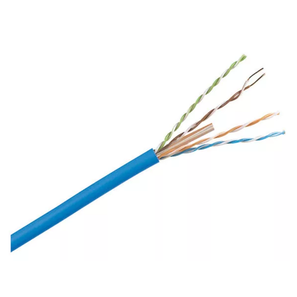 LEGRAND fali kábel réz Cat6 árnyékolatlan (U/UTP) 4 érpár (AWG23) PVC kék Eca 305m-kartondoboz LCS3
