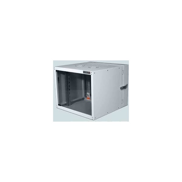 LEGRAND hálózati rack szekrény, 19`  7U SZÉL: 600 MÉLY: 450 MAG: 405 szürke egyrészes, üvegajtós készre szerelt MAX: 65