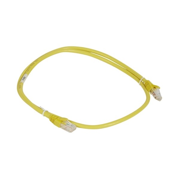 LEGRAND patch kábel, Cat6A, 1m, sárga