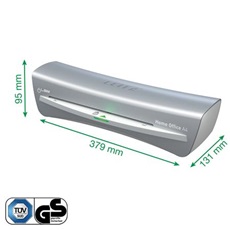 LEITZ  Laminálógép, A4, 80-125 mikron, "iLam Home Office", szürke