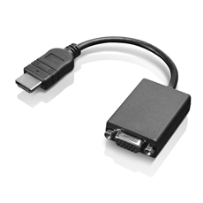 LENOVO Átalakító adapter - HDMI to VGA Monitor, 20 cm.