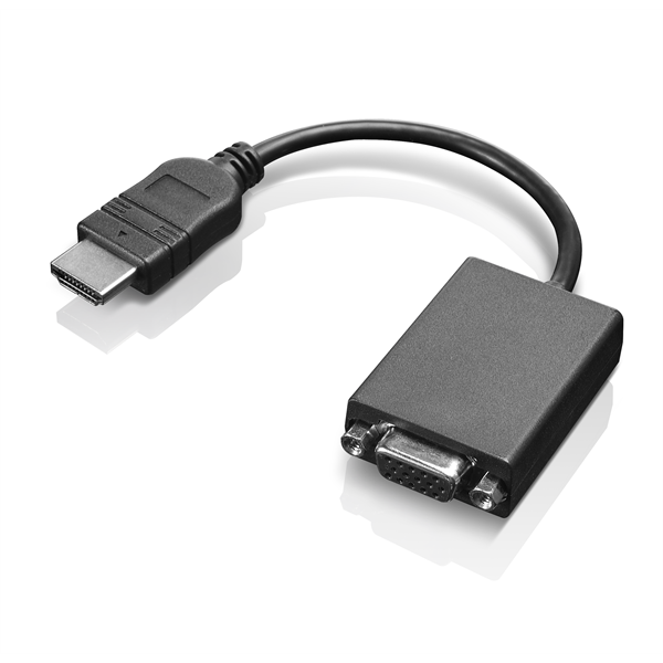 LENOVO Átalakító adapter - HDMI to VGA Monitor, 20 cm.