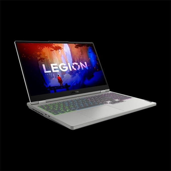 LENOVO Legion5 15ARH7H 15.6" FHD, AMD Ryzen 5 6600H, 8GB, 512GB M.2 SSD, nV RTX3050, NoOS, Cloud Grey