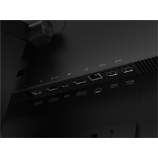 LENOVO Monitor ThinkVision P24h-2L; 23,8" QHD 2560x1440 IPS 60Hz, 16:9, 1000:1, 300cd/m2, 4ms, VESA, HDMI, DP, DP USB-C
