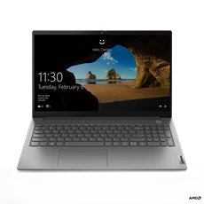 LENOVO ThinkBook 15 G3, 15.6" FHD, AMD Ryzen5 5500U (6C, 4.0GHz), 8GB, 256GB SSD, Win 11 Pro, Mineral Grey