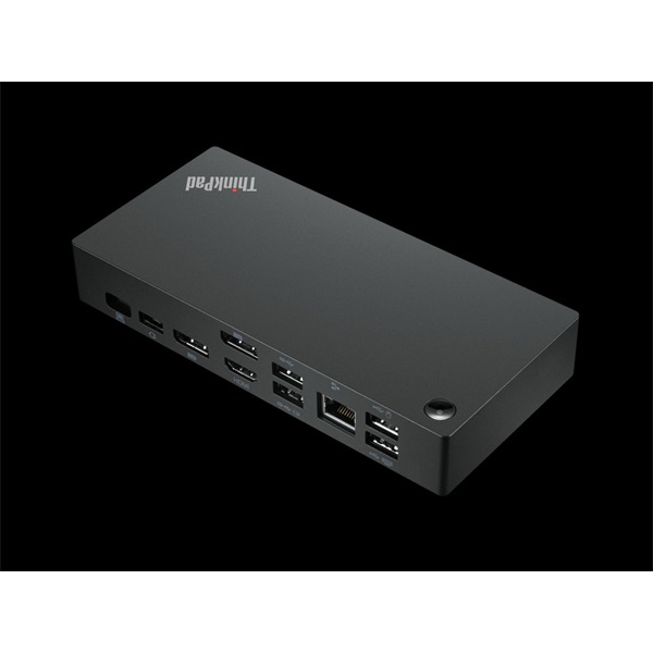 LENOVO ThinkPad Universal USB-C Dock, 3x USB3.1, 2x USB2.0, 1x USB-C, 2x Display Port, 1x HDMI Port