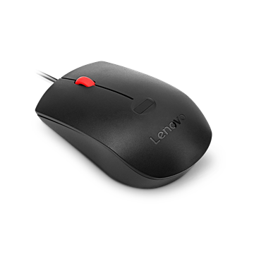 LENOVO Vezetékes egér, Fingerprint Biometric Wired Mouse