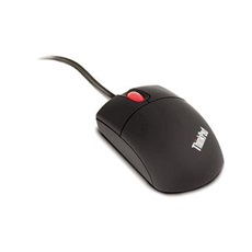LENOVO Vezetékes egér - Travel Optikai, USB, fekete