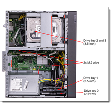 LENOVO torony szerver - ST45 V3 (3.5"), 4C AMD EPYC 4124P 3.8GHz, 1x16GB, 2x 900GB 5400 PRO RI SSD, Software RAID, 500W.
