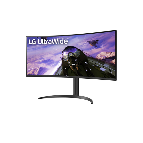 LG Ívelt Gaming 160Hz VA monitor 34" 34WP65CP, 3440x1440, 21:9, 300cd/m2, 1ms, 2xHDMI/DisplayPort, hangszóró