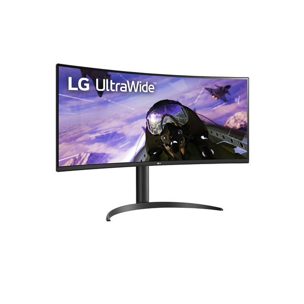 LG Ívelt Gaming 160Hz VA monitor 34" 34WP65CP, 3440x1440, 21:9, 300cd/m2, 1ms, 2xHDMI/DisplayPort, hangszóró