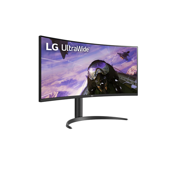 LG Ívelt Gaming 160Hz VA monitor 34" 34WP65CP, 3440x1440, 21:9, 300cd/m2, 1ms, 2xHDMI/DisplayPort, hangszóró