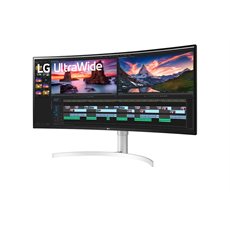 LG Nano IPS monitor 37.5" 38WN95CP, 3840x1600, 21:9, 450cd/m2, 1ms, 2xHDMI/DisplayPort/Thunderbolt/2xUSB, hangszóró