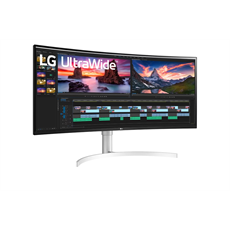 LG Nano IPS monitor 37.5" 38WN95CP, 3840x1600, 21:9, 450cd/m2, 1ms, 2xHDMI/DisplayPort/Thunderbolt/2xUSB, hangszóró