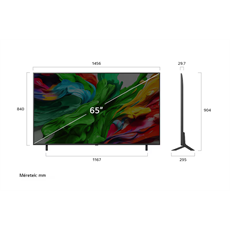 LG 65QNED85A3C 65"/164cm, QNED evo AI MiniLED 4K Smart TV, 120Hz, 3840x2160, 4xHDMI/2xUSB/Wifi/LAN