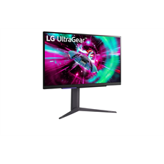 LG Gaming 144Hz IPS monitor 27" 27GR93U, 3840x2160, 16:9, 400cd/m2, 1ms, 2xHDMI/DisplayPort/3xUSB, Pivot