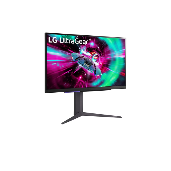 LG Gaming 144Hz IPS monitor 27" 27GR93U, 3840x2160, 16:9, 400cd/m2, 1ms, 2xHDMI/DisplayPort/3xUSB, Pivot