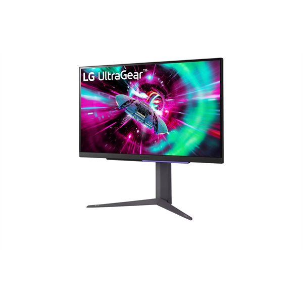 LG Gaming 144Hz IPS monitor 27" 27GR93U, 3840x2160, 16:9, 400cd/m2, 1ms, 2xHDMI/DisplayPort/3xUSB, Pivot