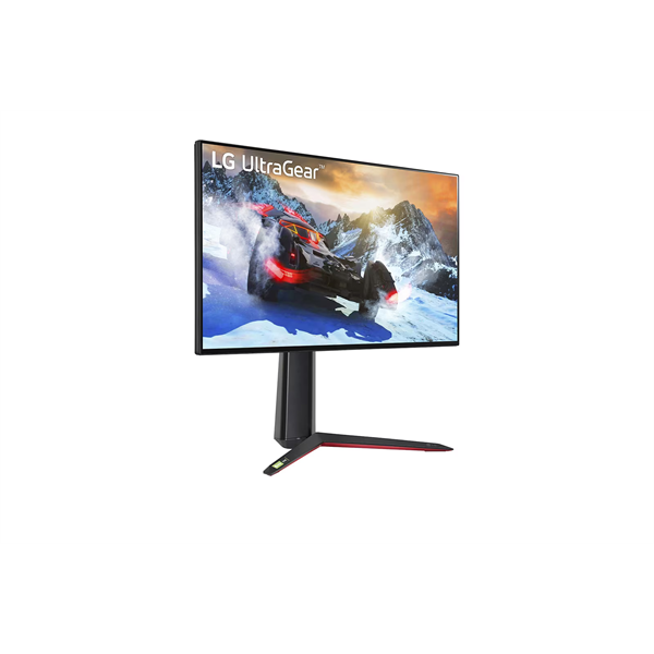 LG Gaming 144Hz Nano IPS monitor 27" 27GP95RP, 3840x2160, 16:9, 400cd/m2, 1ms, 2xHDMI/DisplayPort/3xUSB, Pivot