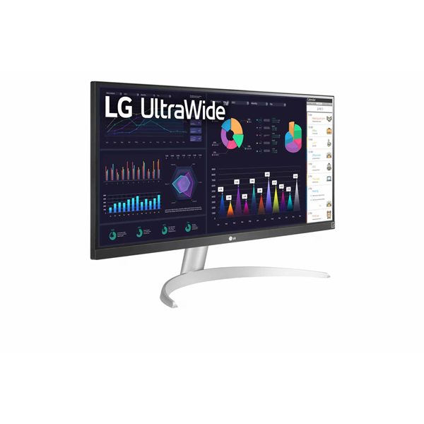 LG IPS monitor 29" 29WQ600-W, 2560x1080, 21:9, 250cd/m2, 1ms, HDMI/DisplayPort/USB-C, hangszóró