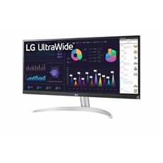LG IPS monitor 29" 29WQ600-W, 2560x1080, 21:9, 250cd/m2, 1ms, HDMI/DisplayPort/USB-C, hangszóró