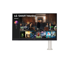 LG VA monitor 31.5" 32SQ780S, 3840x2160, 16:9, 250cd/m2, 5ms, 2xHDMI/USB-C/2xUSB, Pivot, hangszóró